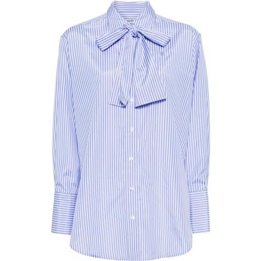 Kimhekim camicia a righe - blu