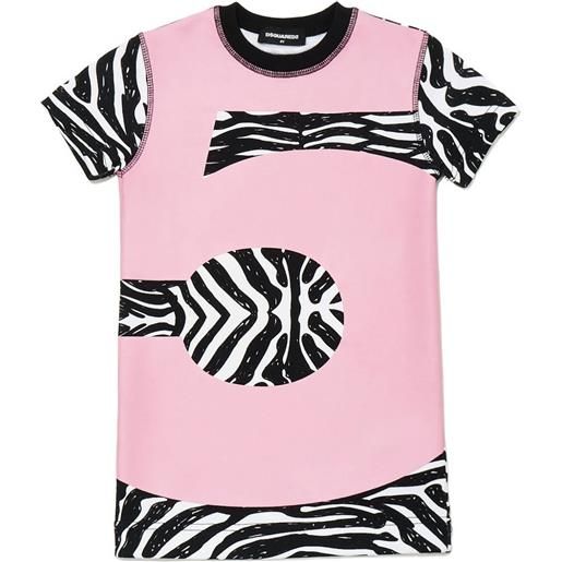 DSQUARED2 KIDS abito con inserti - rosa