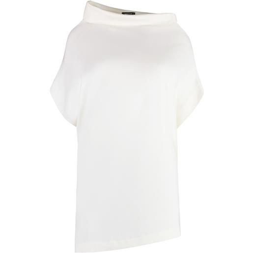 Fabiana Filippi blusa asimmetrica - bianco