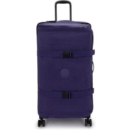 Kipling basic spontaneous 4 ruote carrello l 78 cm viola