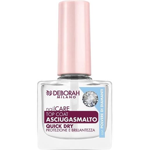 Deborah nail care top coat asciugasmalto brillante protettivo base & top coat
