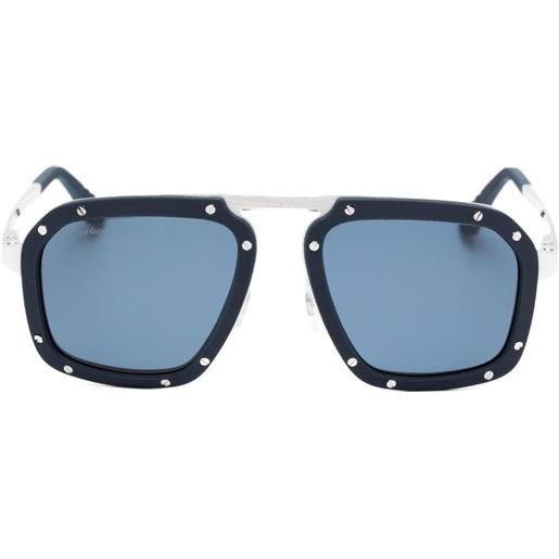 Cartier Eyewear occhiali da sole squadrati - nero