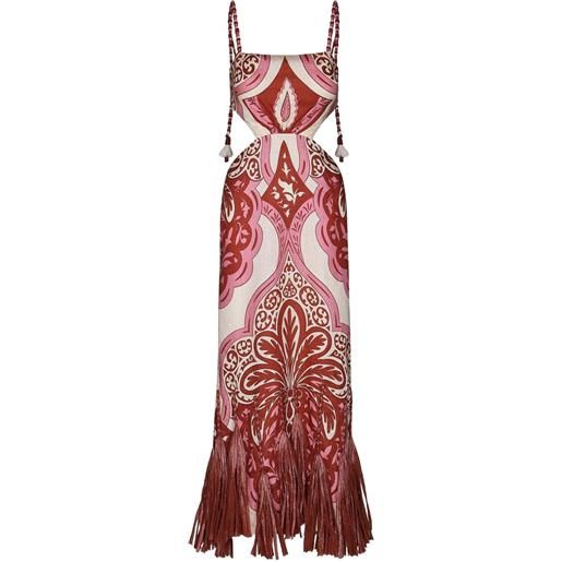 Johanna Ortiz counter rythym dress - rosso