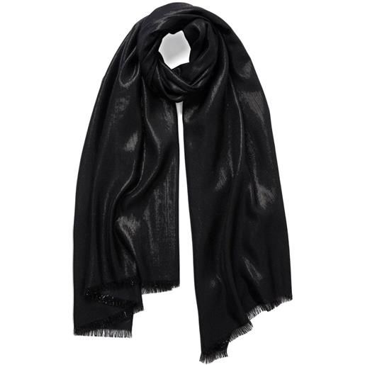 Jane Carr the mercury scarf - nero