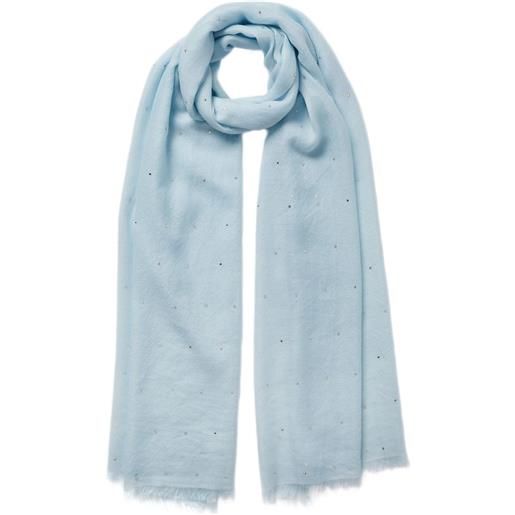 Jane Carr the crystal scarf - blu