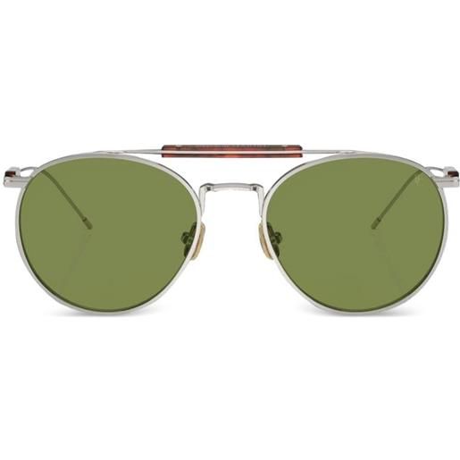 Brunello Cucinelli round-frame sunglasses - argento