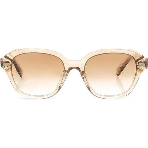 Brunello Cucinelli occhiali da sole con effetto sfumato - toni neutri