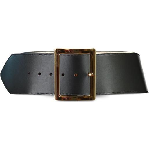 Sprwmn cintura elsa con fibbia squadrata - nero