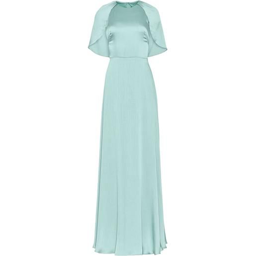 Lela Rose abito da sera plissettato - blu