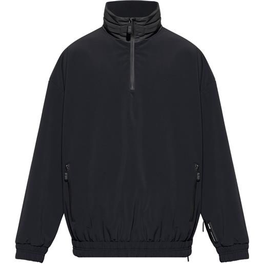 Giorgio Armani giacca a vento con zip - nero