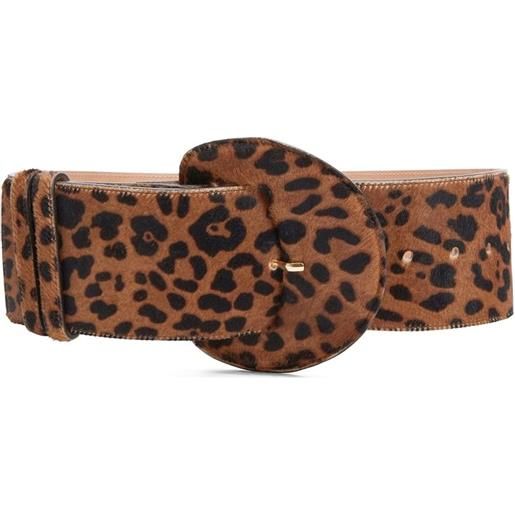 Carolina Herrera demi lune belt - marrone