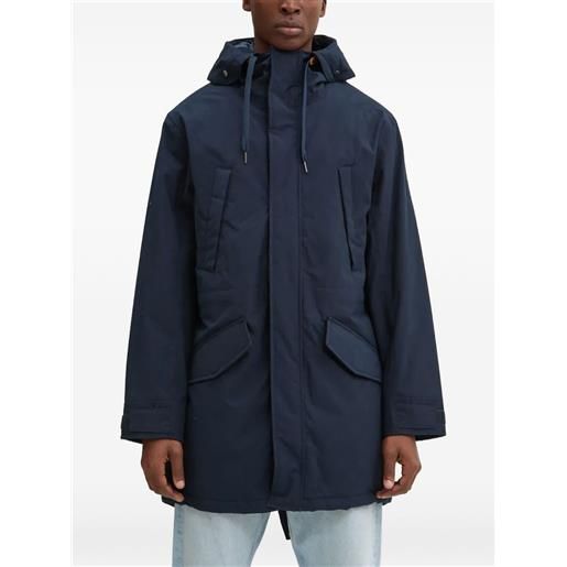 Timberland parka con cappuccio - blu