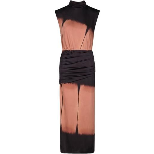 Johanna Ortiz titual tie-dye maxi dress - nero