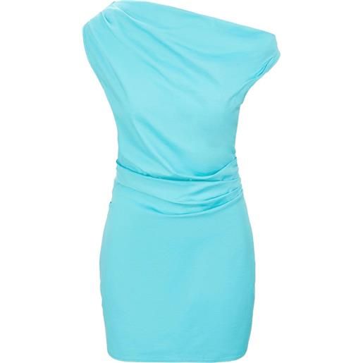 STAUD phare mini dress - blu