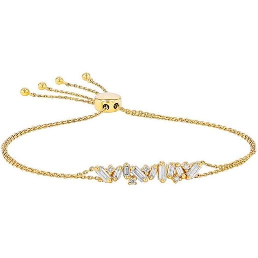 Suzanne Kalan bracciale fenzy in oro giallo 18 carati con diamanti