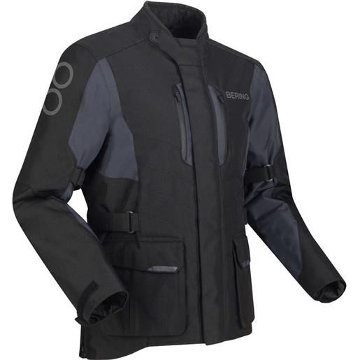 Bering giubbotto moto Bering siberia nero grigio