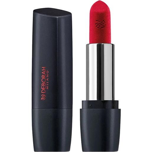 Deborah milano red mat 33 timeless red rossetto vellutato rimpolpante 4,3 gr stick