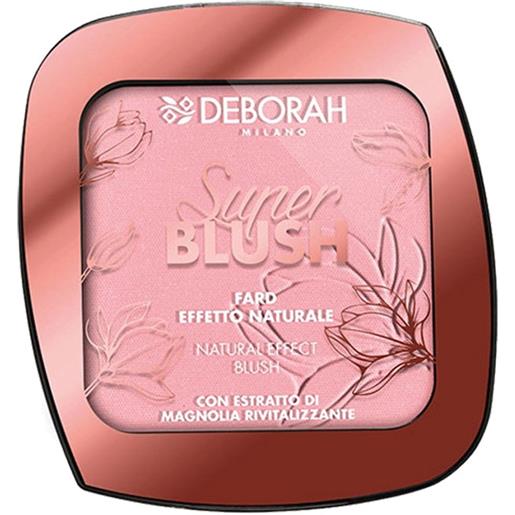 Deborah super blush 04 peach naturale modulabile rivitalizzante 10 gr compatto