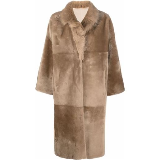 Liska cappotto monopetto - toni neutri