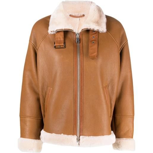 Liska giacca con zip - marrone