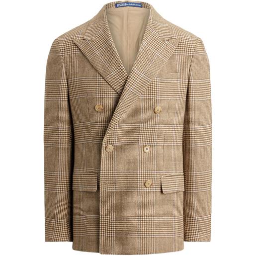 Polo Ralph Lauren blazer doppiopetto - toni neutri