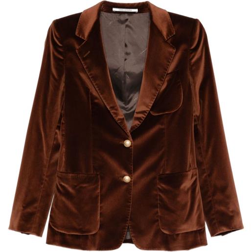 Tagliatore blazer j-parigi monopetto - marrone