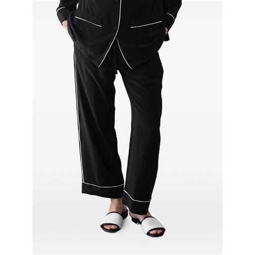 Valentino Garavani pantaloni con vita elasticizzata - nero