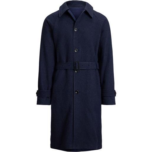 Polo Ralph Lauren cappotto tartan - blu
