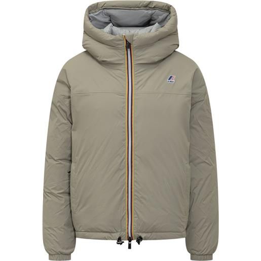 K-Way giacca le vrai 4.0 albine con cappuccio - toni neutri