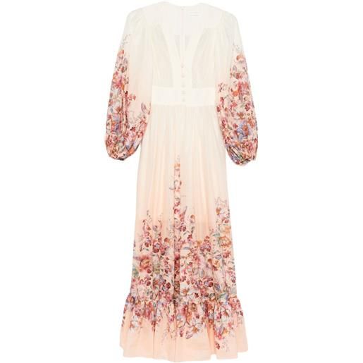 ZIMMERMANN abito lungo awaken - toni neutri