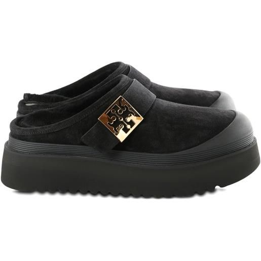 Tory Burch mules mellow con fibbia - nero
