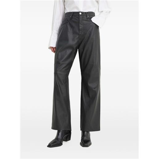 Won Hundred pantaloni in pelle - nero