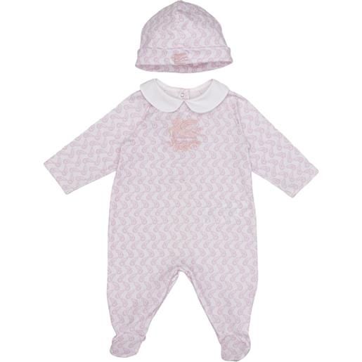 ETRO KIDS set con tutina (due pezzi) - rosa
