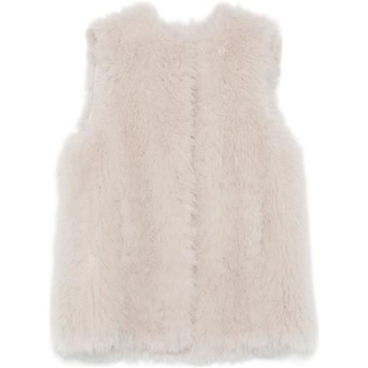 Liska gilet smanicato - grigio