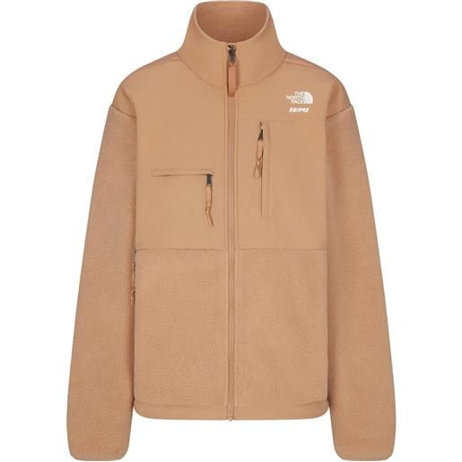 Skims bomber con zip - marrone