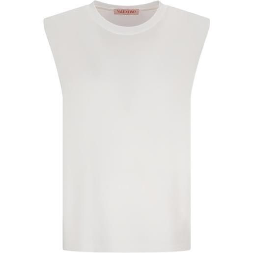 Valentino Garavani top con spalline - bianco