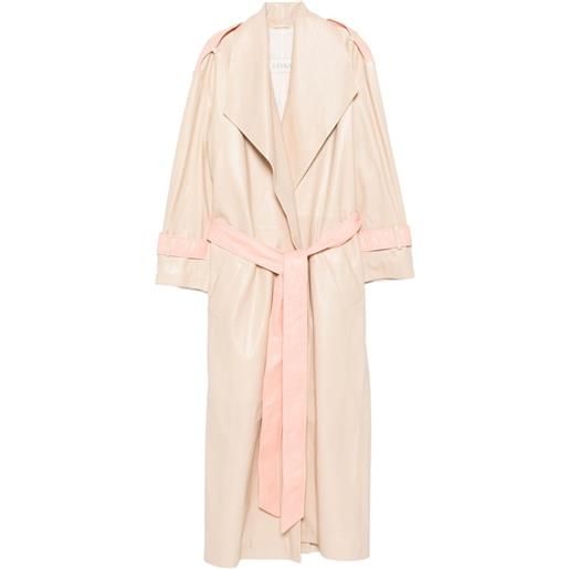 Liska trench con cintura - toni neutri