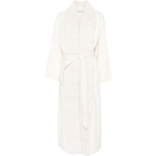 Liska cappotto con cintura - bianco