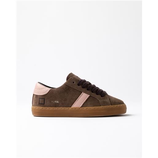 D.A.T.E. hill low 2 suede taupe