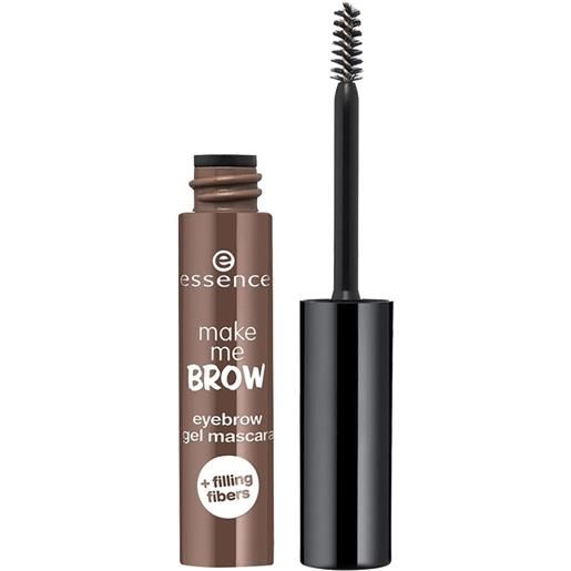 Essence make me brow 02 browny brows gel sopracciglia mascara