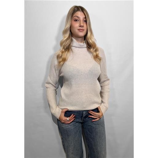 Gransasso gran sasso maglia donna lupetto 100% cachemire art. 24288/15533