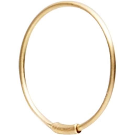 Engelsrufer Jana Orecchini A Cerchio Donna In Argento 925, Con 2 Zirconi, Chiusura A Clip, 16 Mm, Nichel Free
