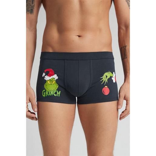 Intimissimi boxer cotone superior stampa the grinch dr seuss™ blu