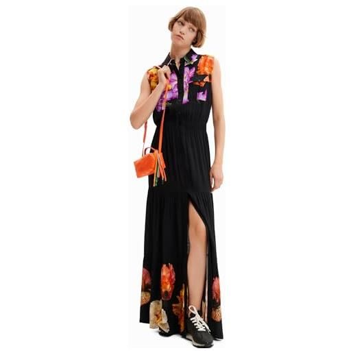 Desigual vestito da donna, nero, l