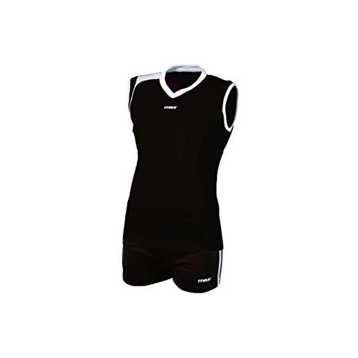 ATELIER DEL RICAMO completo volley donna - kit max belluno-m-nero