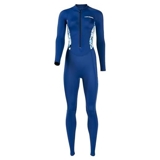 YiZYiF Costume Intero Donna Manica Lunga Surf Bikini Monokini Sirena
