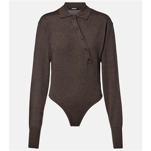 Jacquemus polo in lana