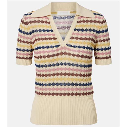 Zimmermann polo awaken in misto cotone