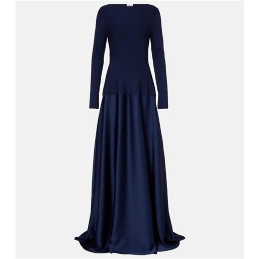 Simkhai abito lungo paola in raso