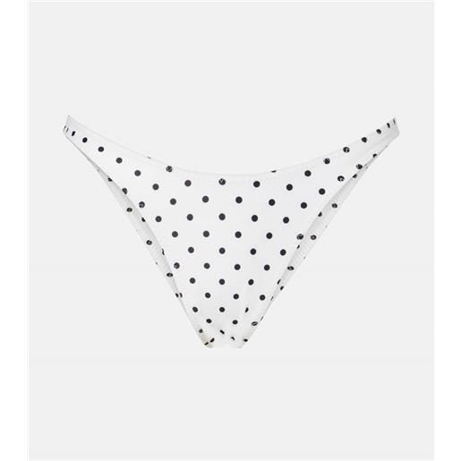Same slip bikini anni â90 a pois